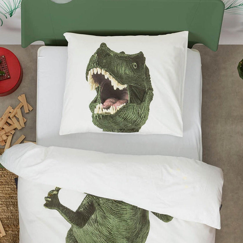 Dino pillow case 60 x 70 cm