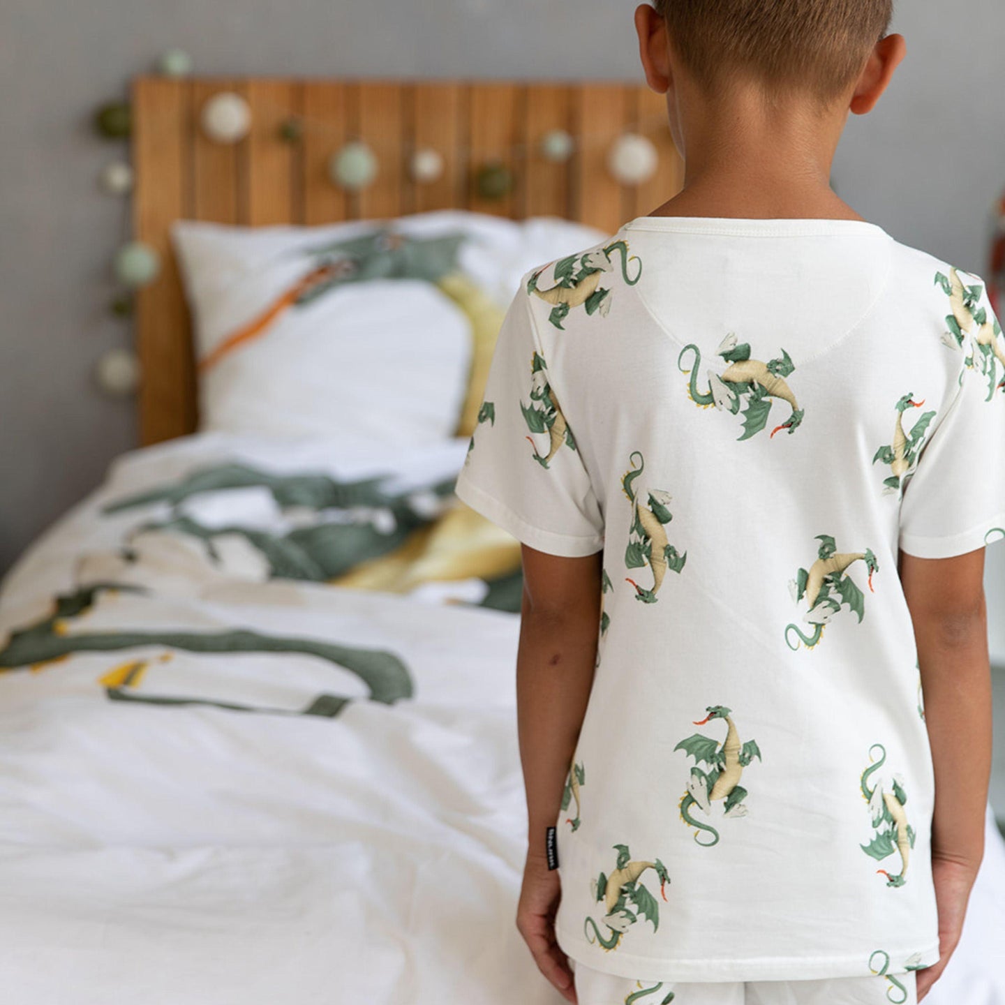 Dragon T-shirt en Korte broek set Kinderen - SNURK