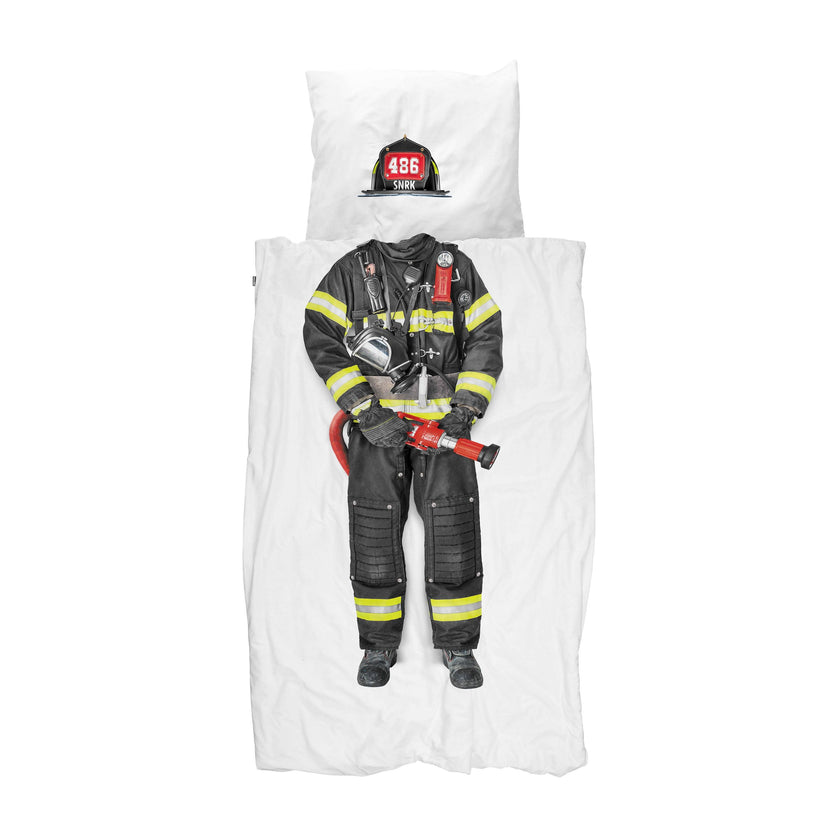 Firefighter duvet cover set