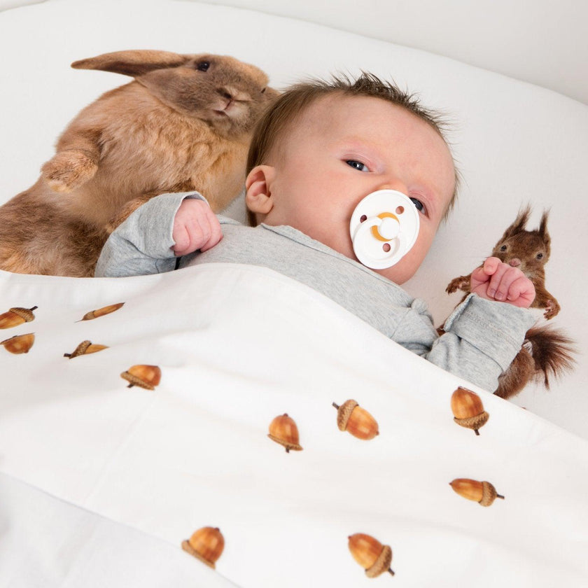 Furry Friends Baby Bed Sheet set