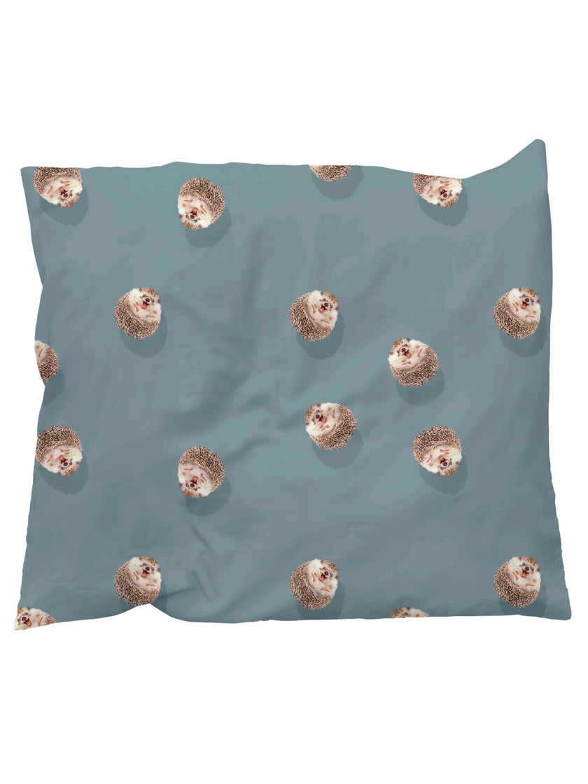 Hedgy Blue pillowcase