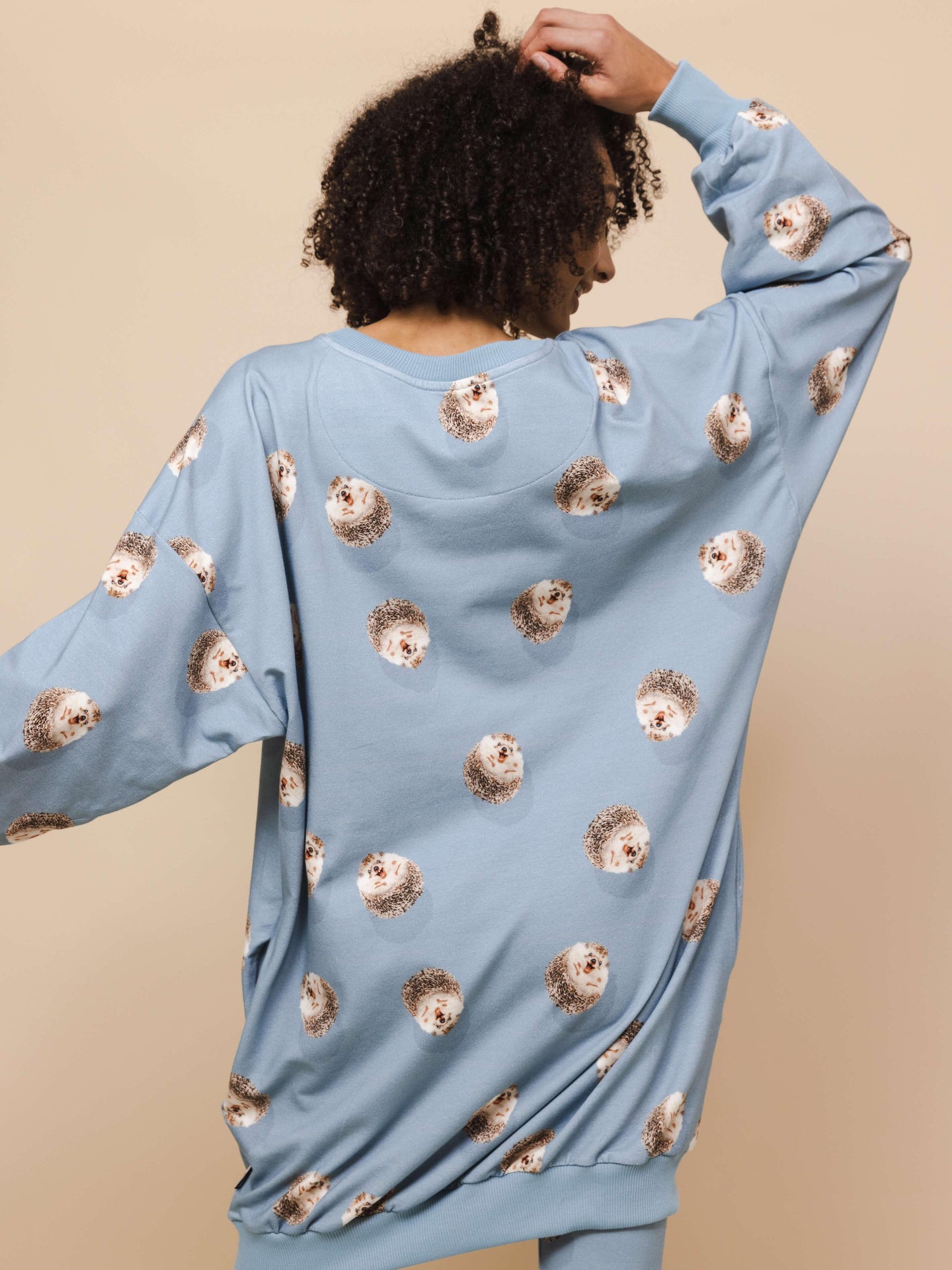 Hedgy Blue Trui jurk en Legging set Dames - SNURK