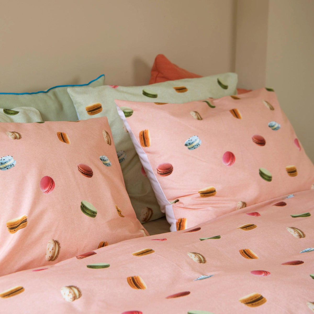 Macarons Pink kussensloop - SNURK