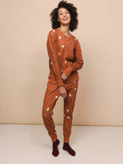 Marshmallow Sweater und Hose Set Damen