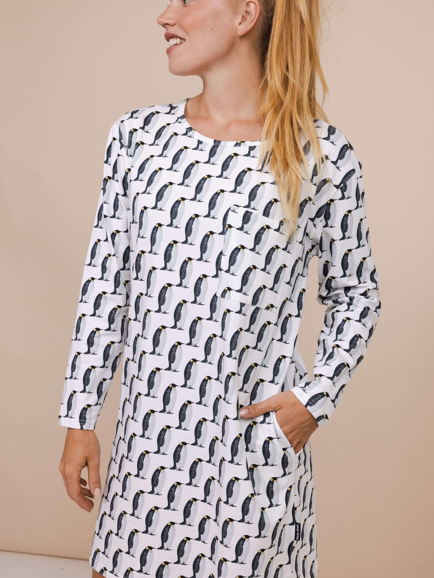 Penguin Jurkje lange mouwen Dames - SNURK