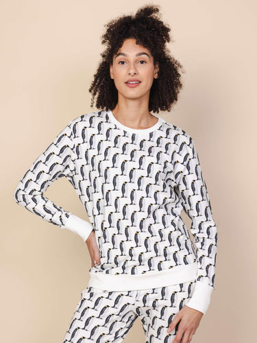 Penguin Party Sweater Dames