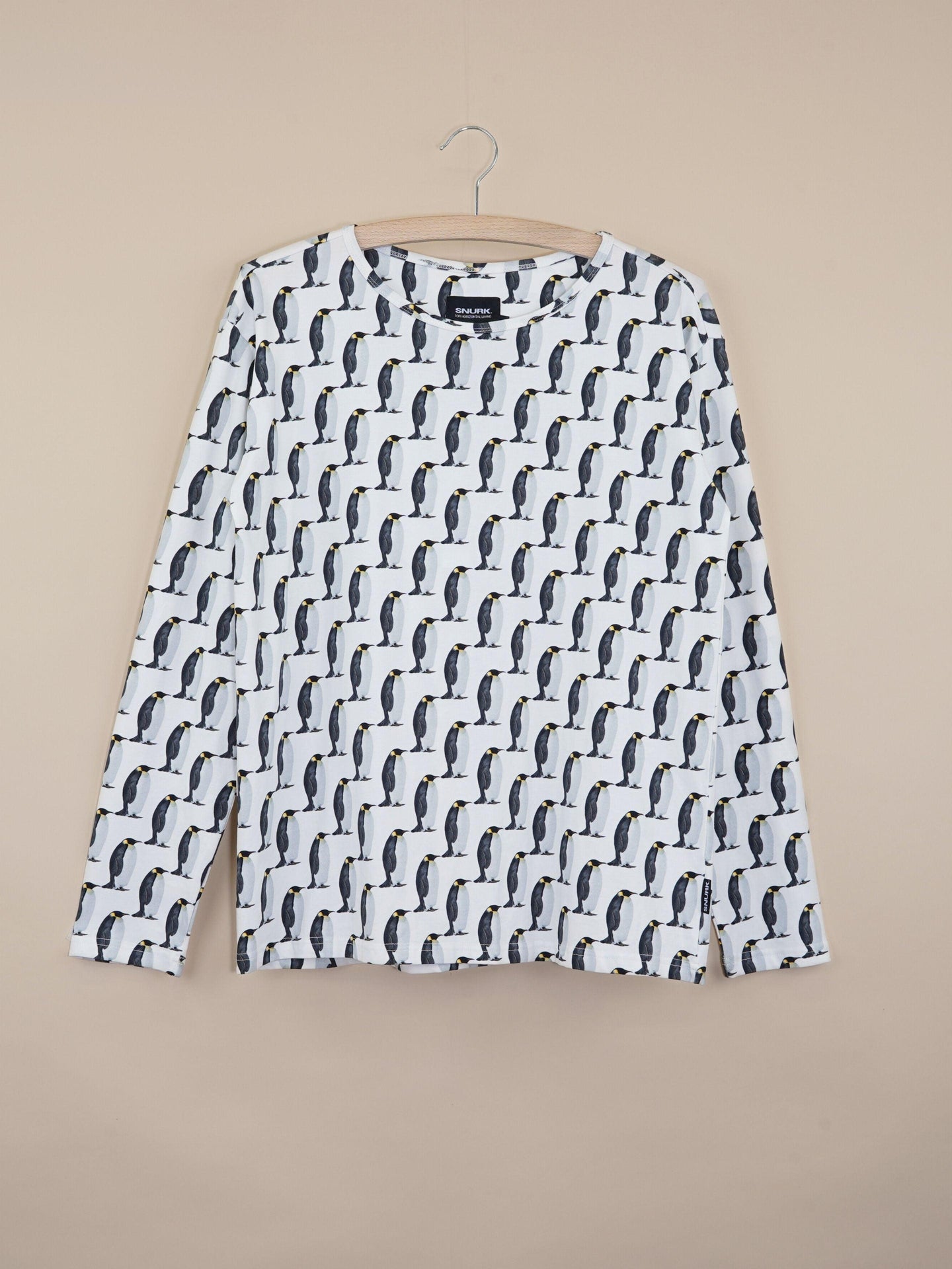 Penguin T-shirt lange mouwen Dames - SNURK