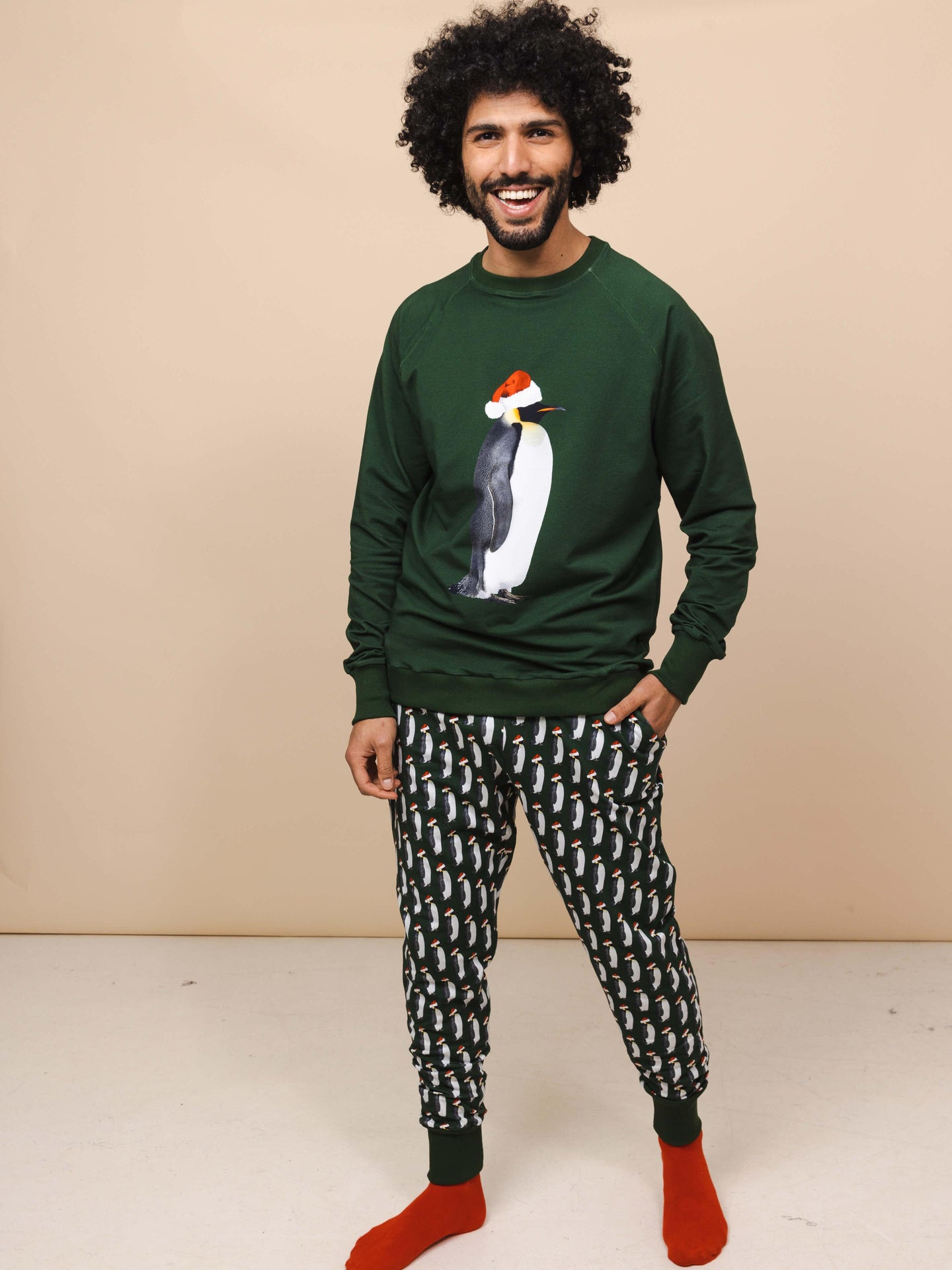 Penguin Xmas Broek Heren - SNURK