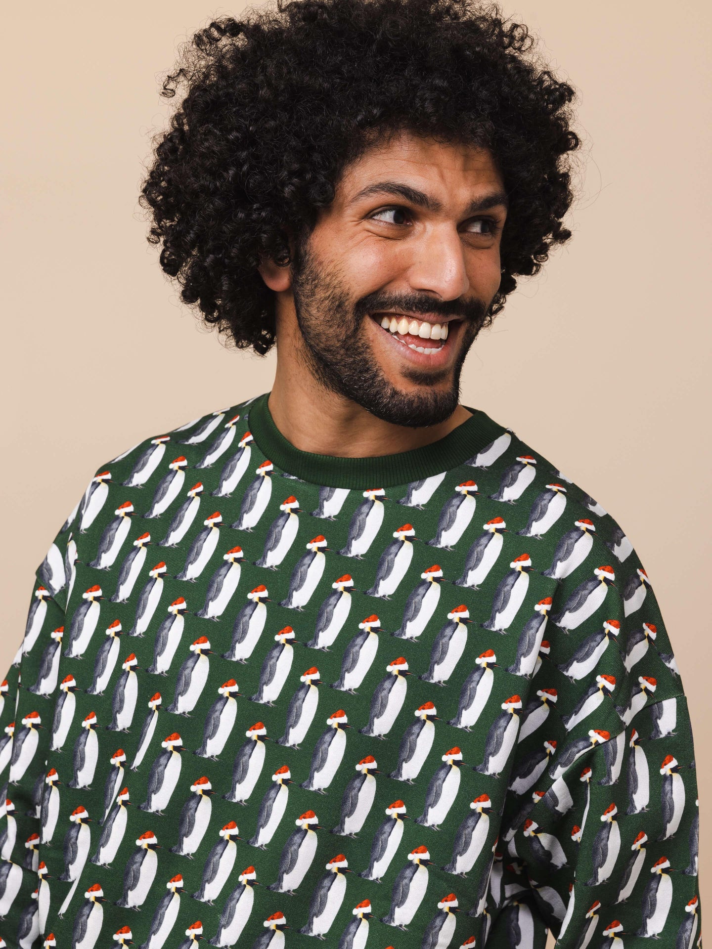 Penguin Xmas Oversized trui Unisex - SNURK