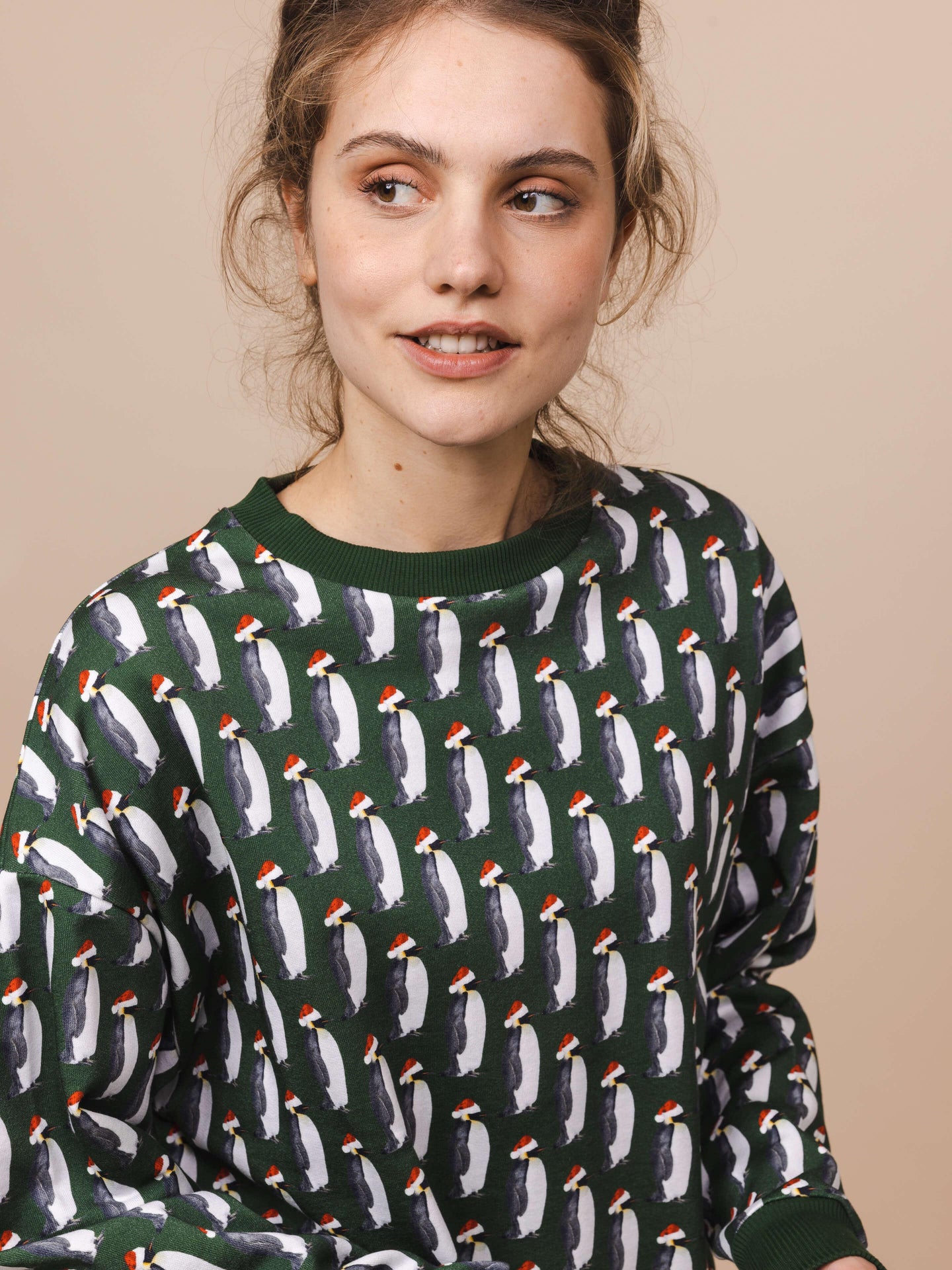 Penguin Xmas Oversized trui Unisex - SNURK