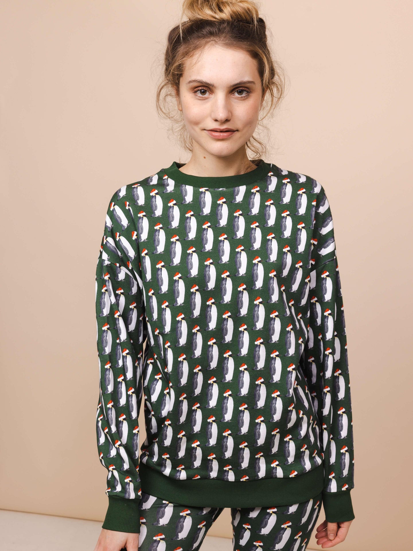 Penguin Xmas Oversized trui Unisex - SNURK