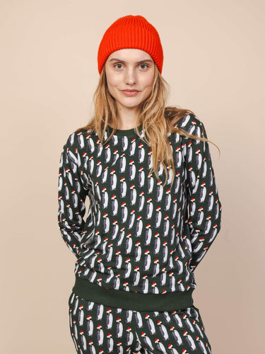 Penguin Xmas Party Sweater Dames