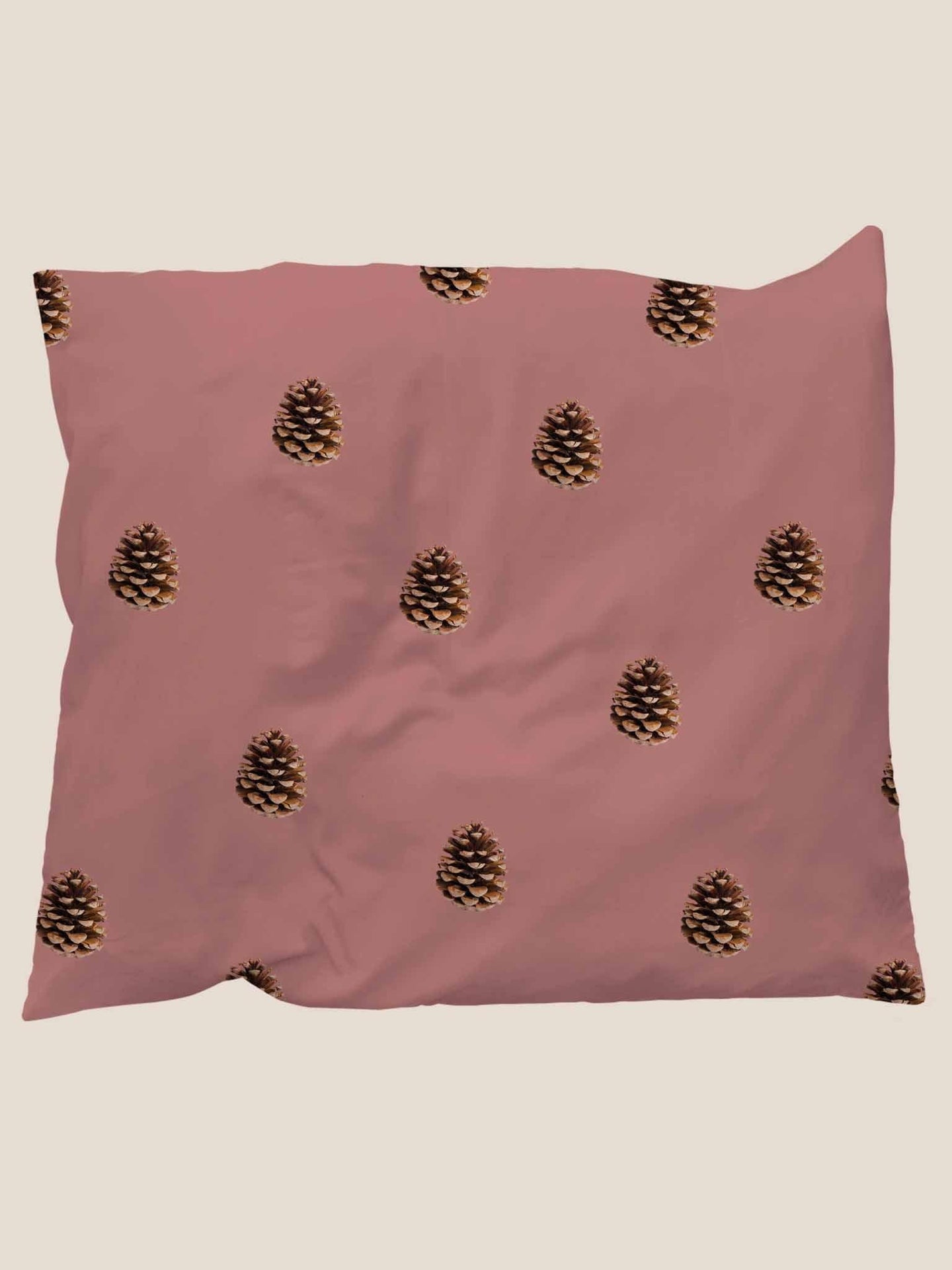 Pinecones Dusty Rose kussensloop - SNURK