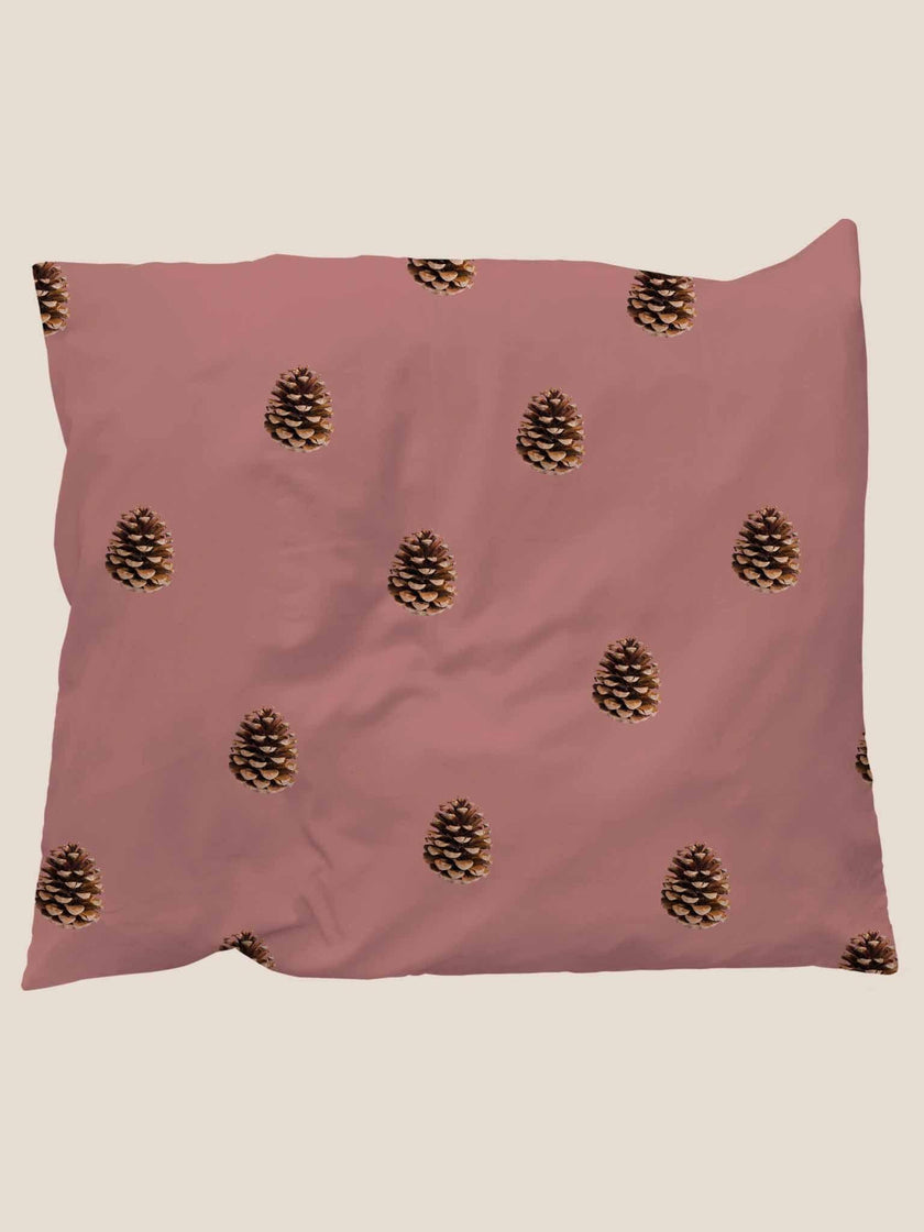 Pinecones Dusty Rose kussensloop