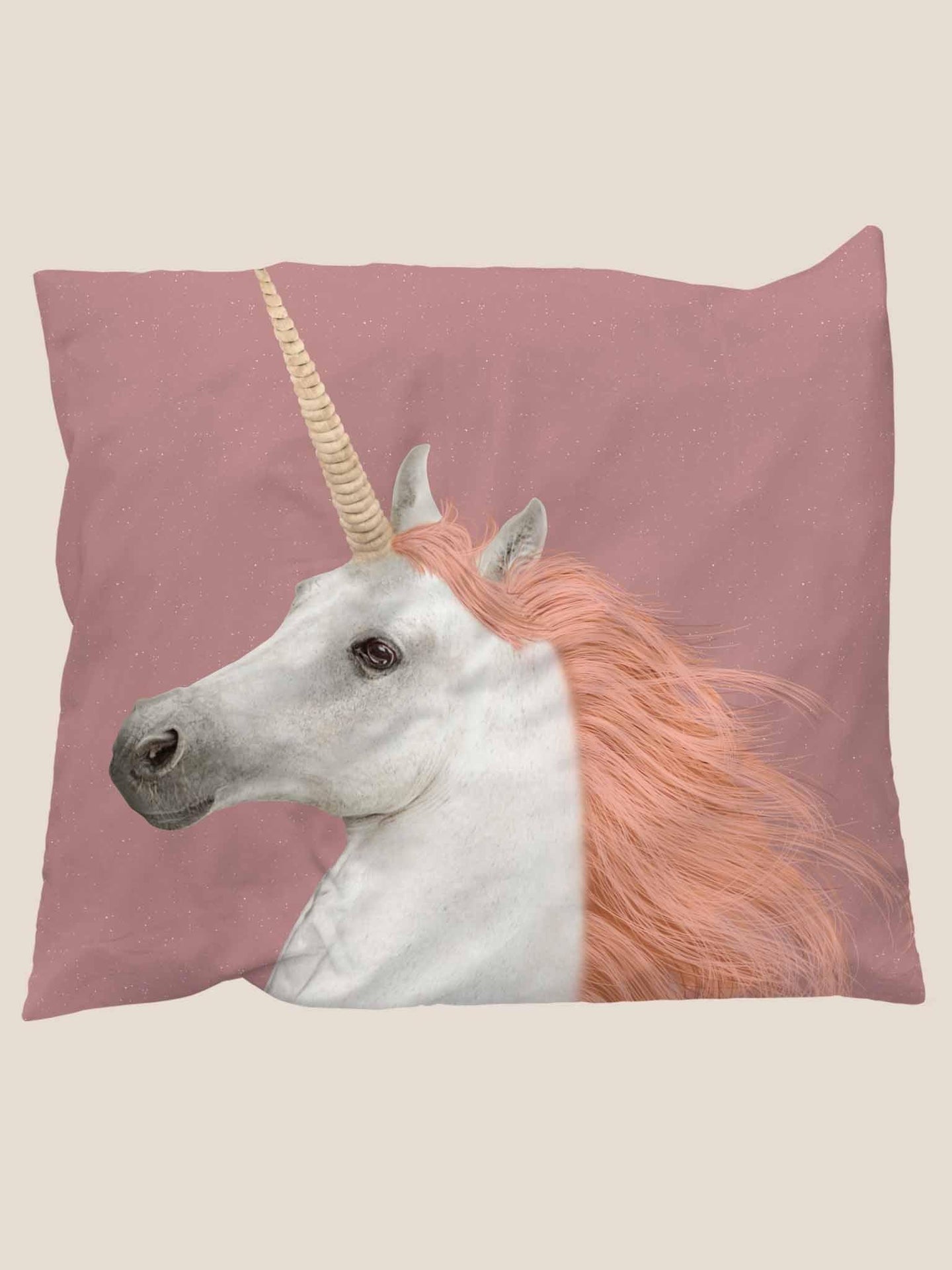 Unicorn Dusty Pink kussensloop - SNURK