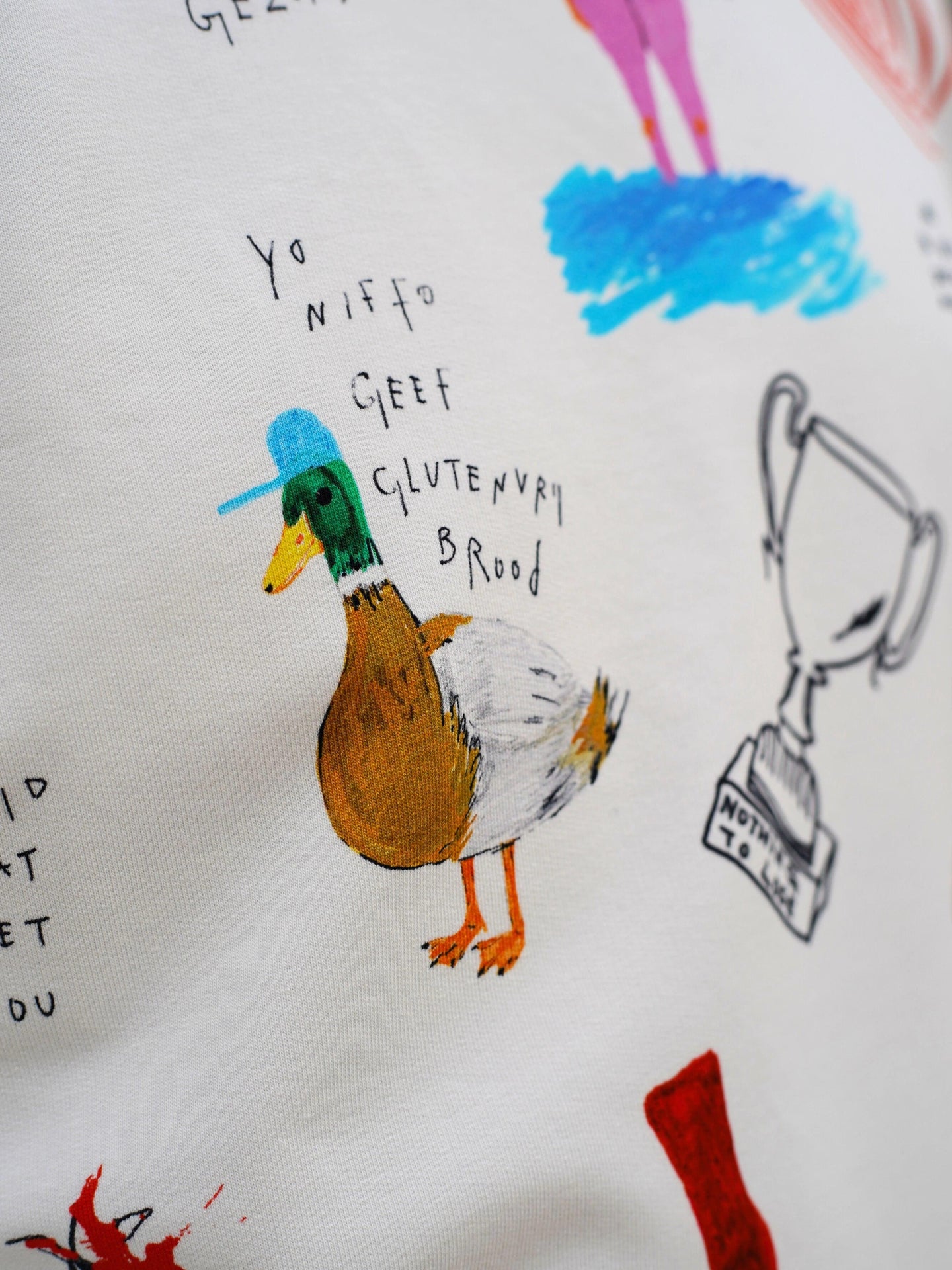 Trui met vogels dames shop