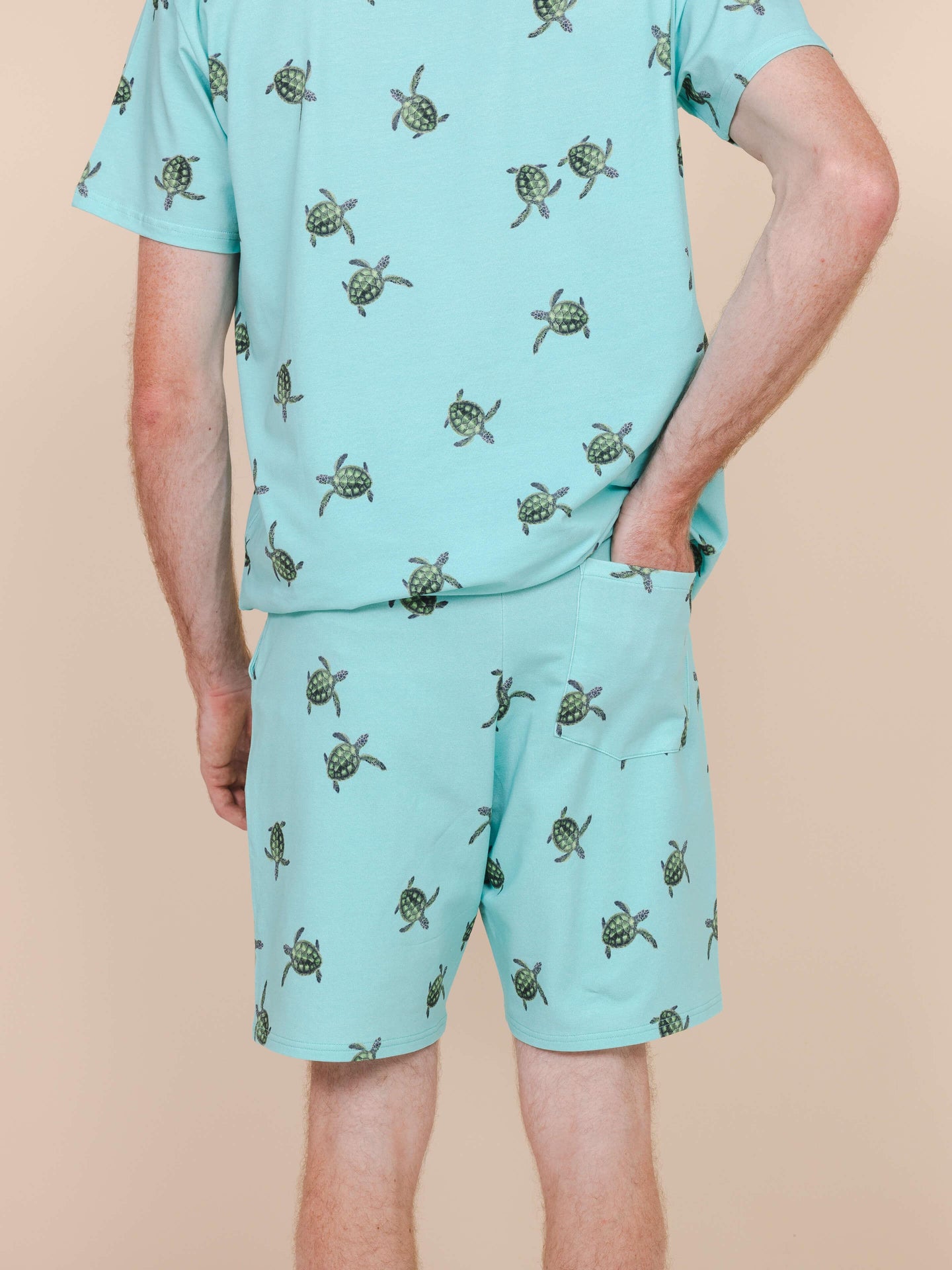 Sea Turtles T-shirt en Korte Broek set Heren - SNURK