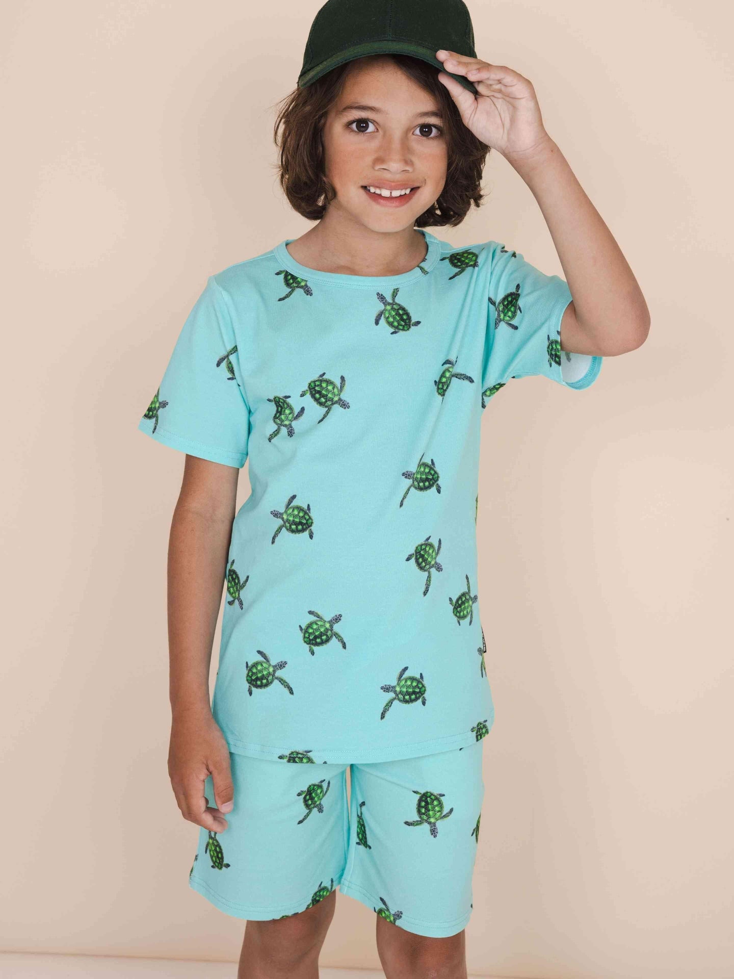 Sea Turtles T-shirt en Korte broek set Kinderen - SNURK