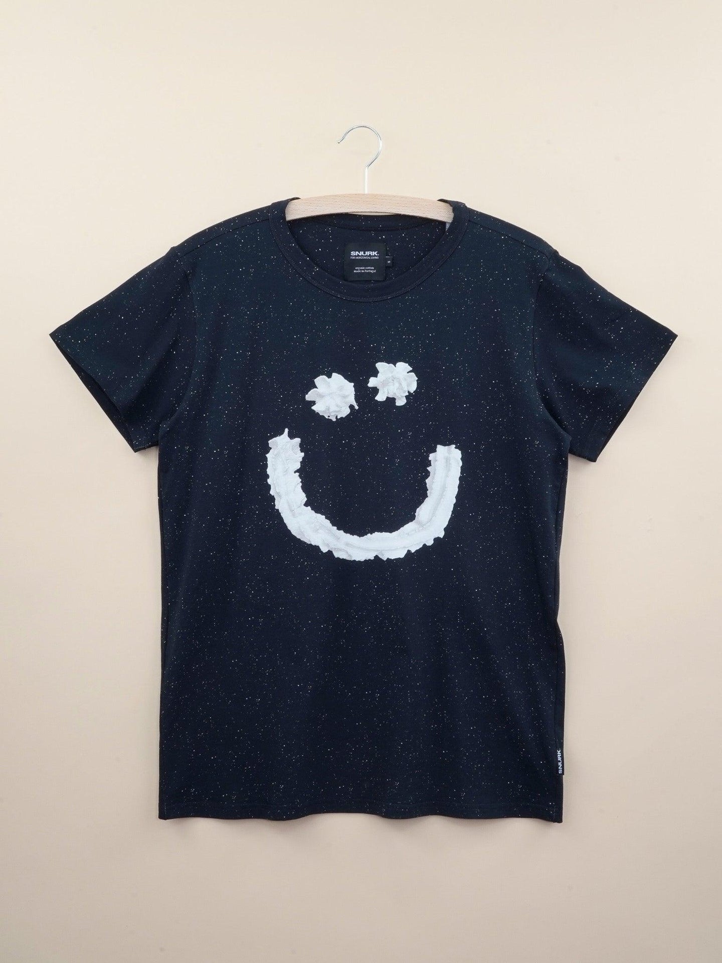 Smiles Black T-shirt Unisex - SNURK
