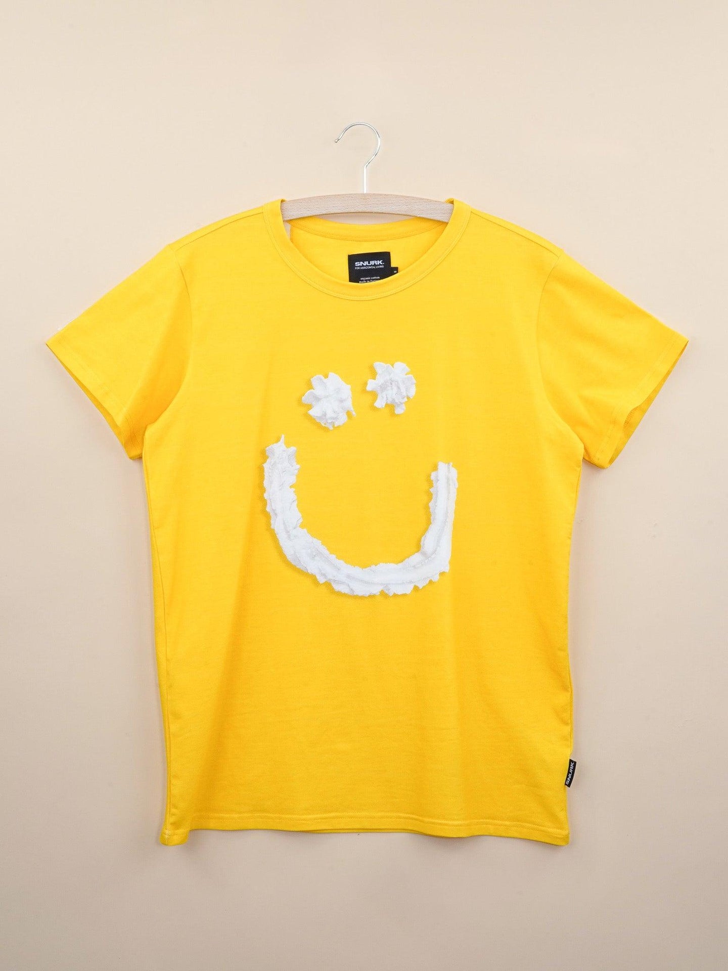 Smiles Yellow T-shirt Unisex - SNURK