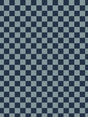 Check Double Blue Fabric Sample - SNURK