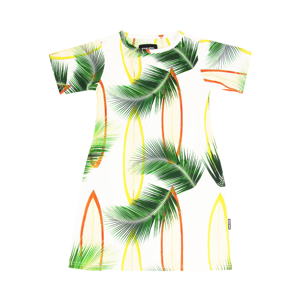 Surf Break T-shirt Dress Kids