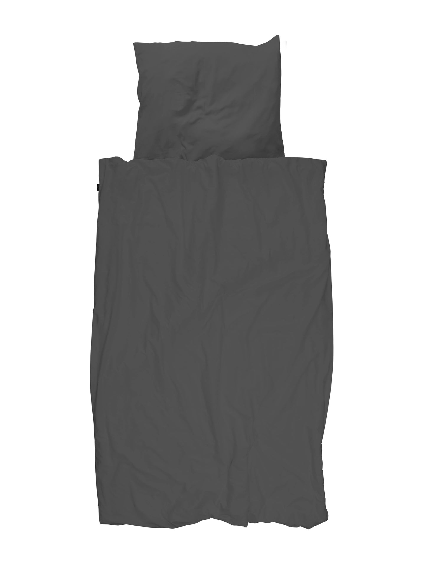 Dark Grey duvet cover set flanel