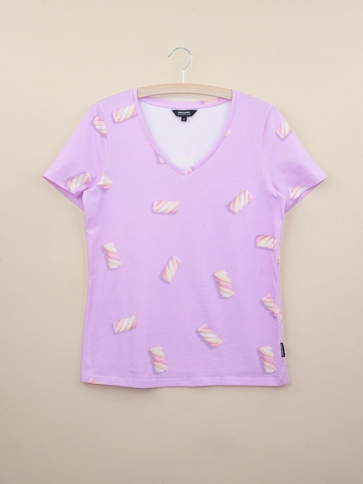 Twisters V-neck T-shirt Dames - SNURK